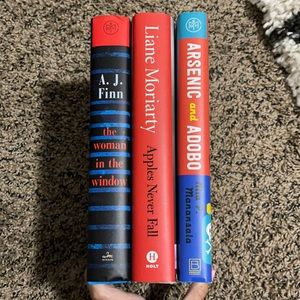 3 book lot